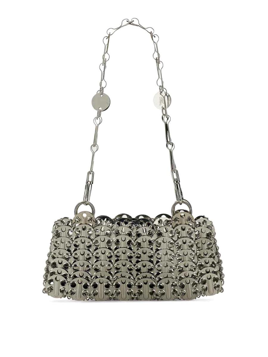 Rabanne Sac Porté Épaule - Argent