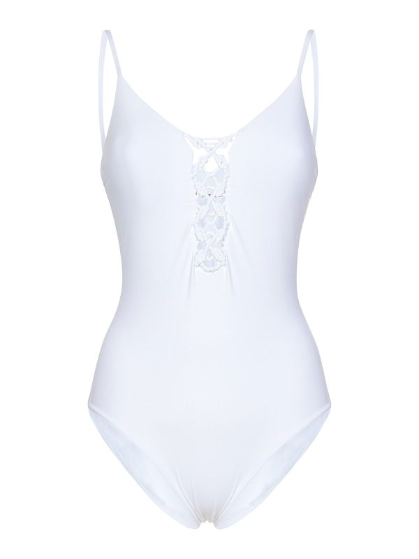 Fisico Maillot De Bain - Blanc
