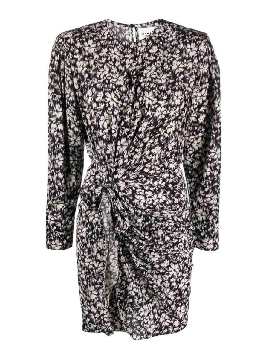 Isabel Marant Robe Au Genou - Noir