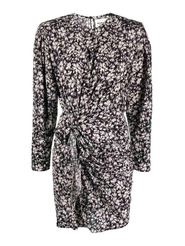 Isabel Marant Robe Au Genou - Noir