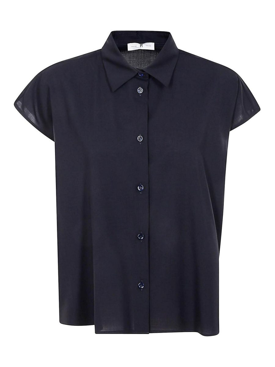 Pt Torino Chemise - Bleu