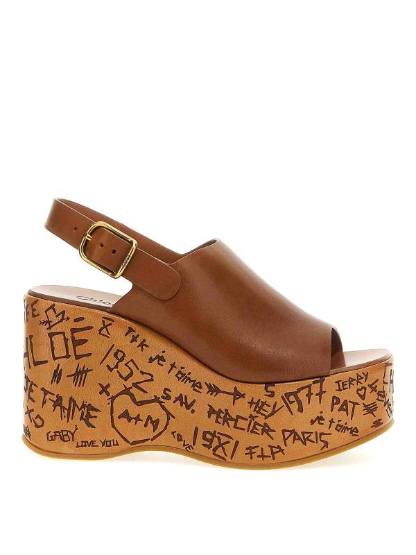 Chloe' Sandales - Marron