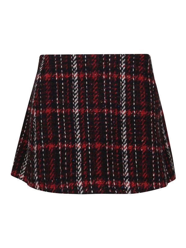 Marni Mini Jupe - Bordeaux
