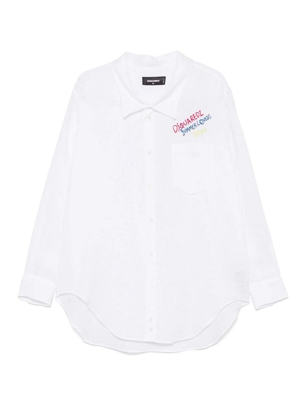 Dsquared2 Chemise - Blanc