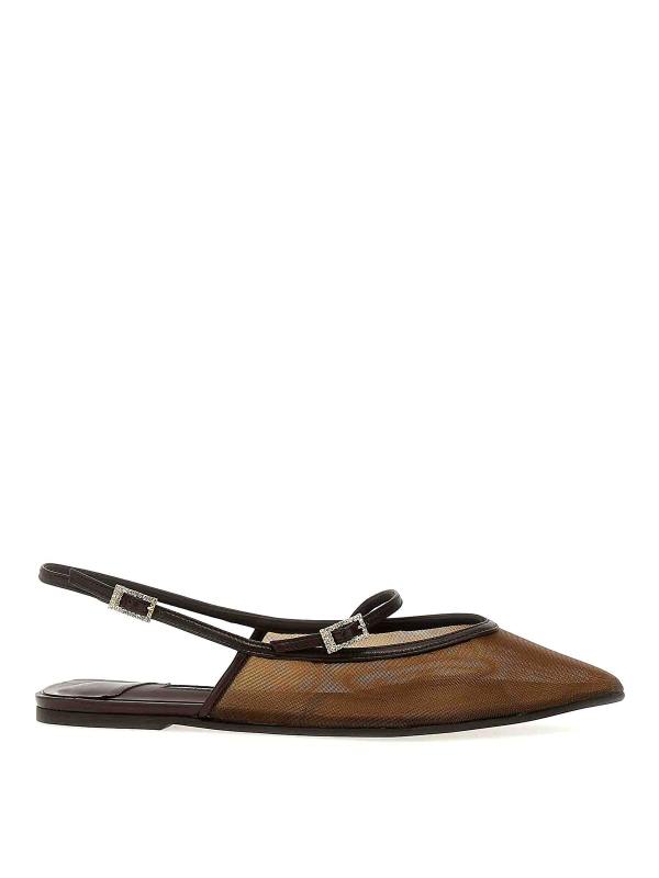 Le Silla Chaussures À Talon - Marron