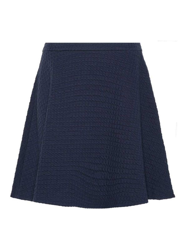 Emporio Armani Jupe Midi - Bleu