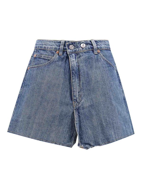 Our Legacy Jupe Midi - Bleu