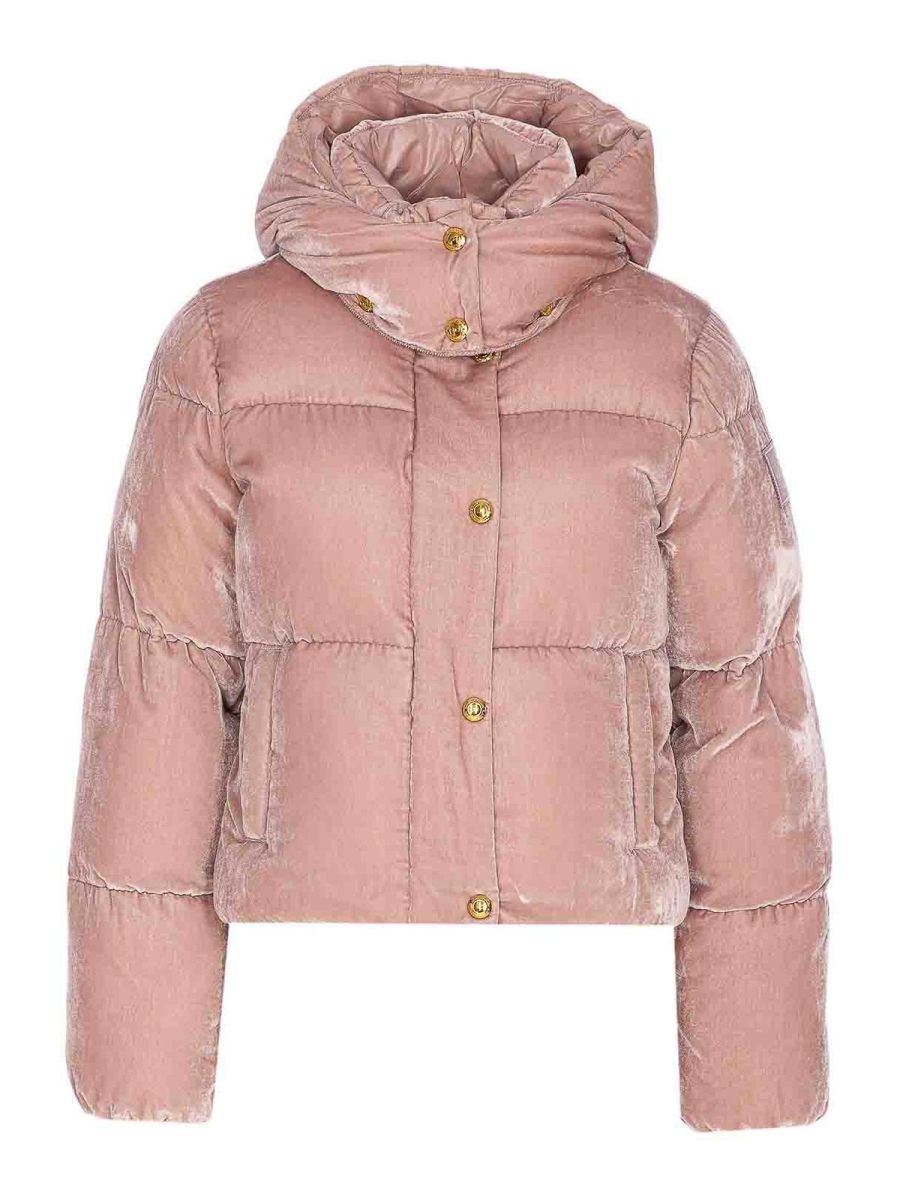 Elisabetta Franchi Blouson Rembourré - Rose