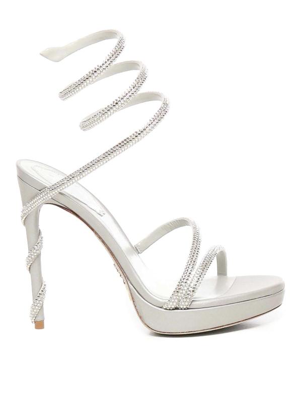 Rene Caovilla Mules - Gris