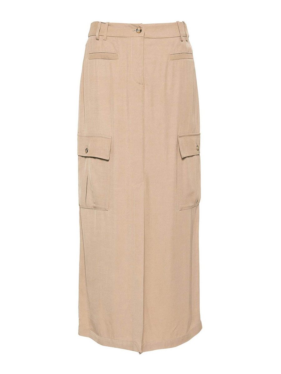 Ermanno Scervino Jupe Midi - Beige