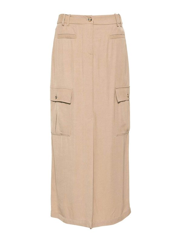 Ermanno Scervino Jupe Midi - Beige