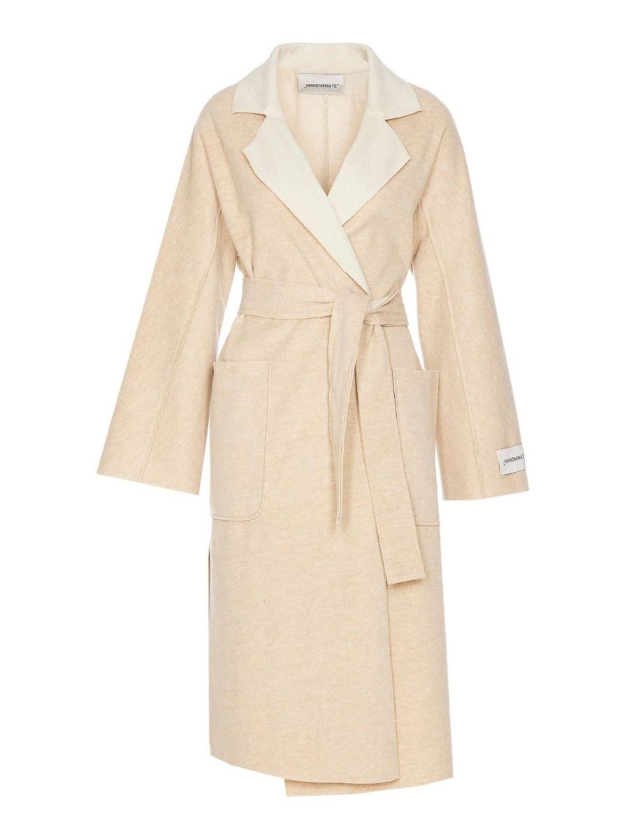 Hinnominate Manteau Long - Beige