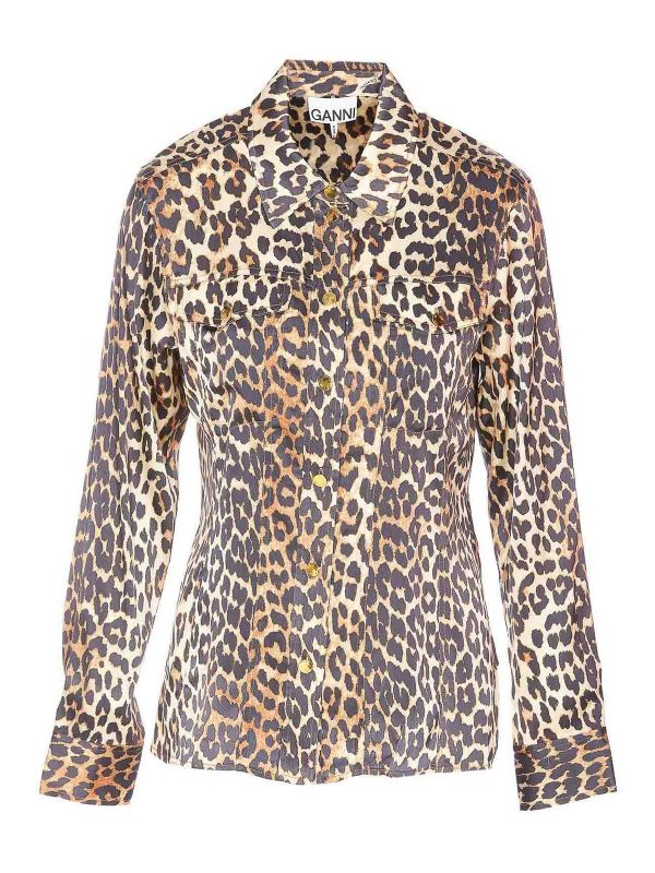 Ganni Chemise - Multicolore