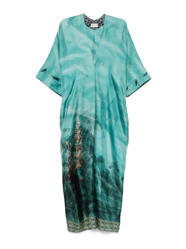 Pierre-Louis Mascia Robe Au Genou - Bleu