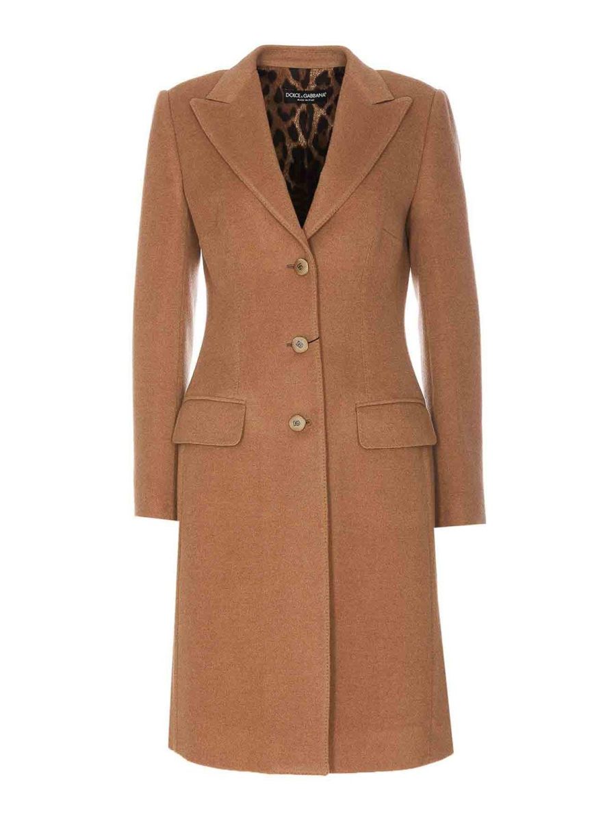 Dolce & Gabbana Manteau Court - Beige