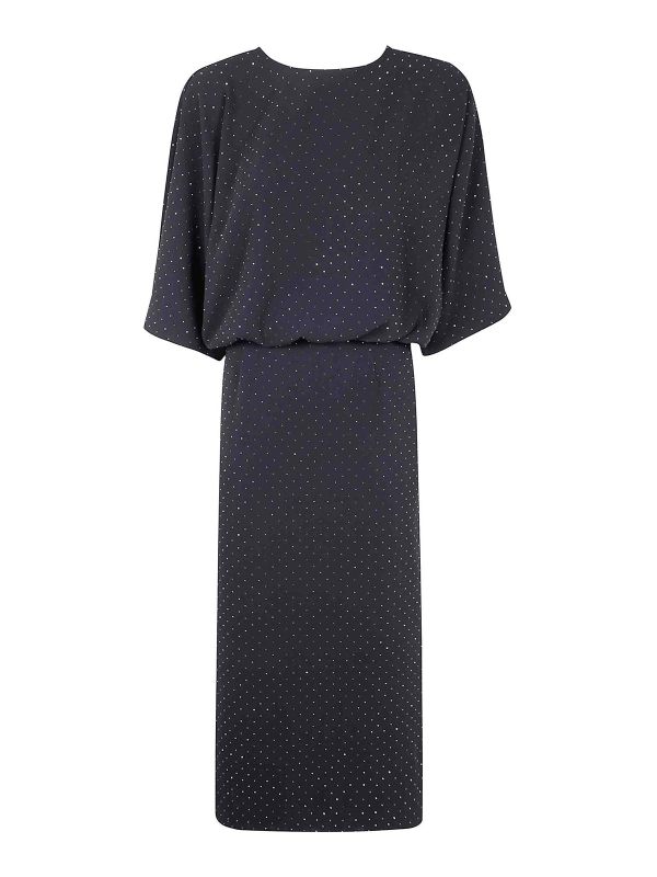 Essentiel Antwerp Robe Au Genou - Noir