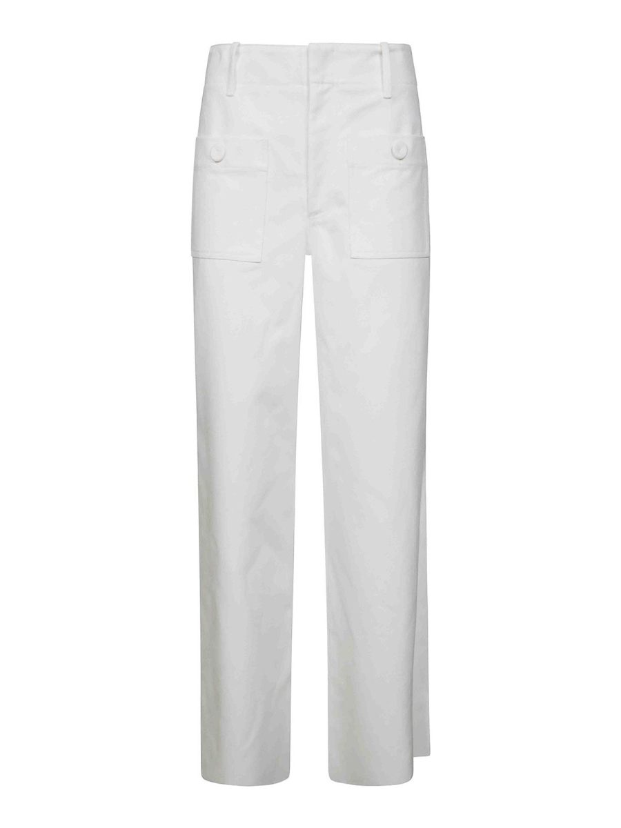 Jejia Pantalons Décontractés - Blanc