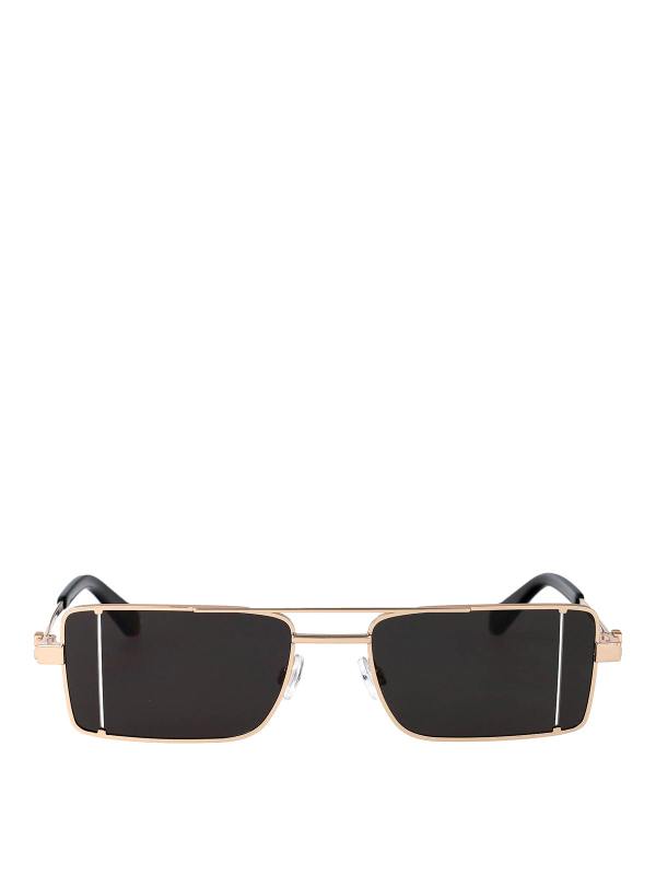 Off-White Lunettes De Soleil - Gris