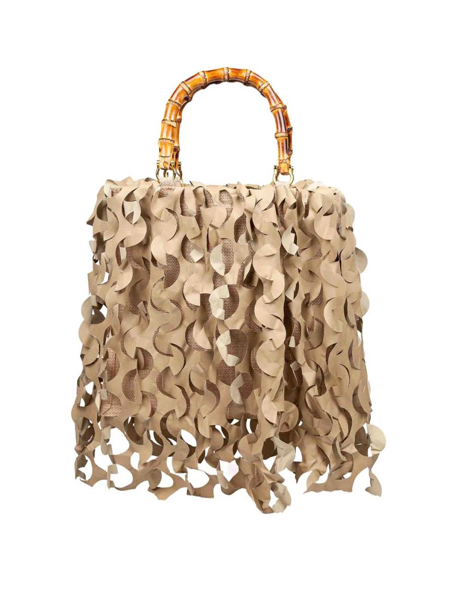 La Milanesa Sac Bandoulière - Jaune Clair