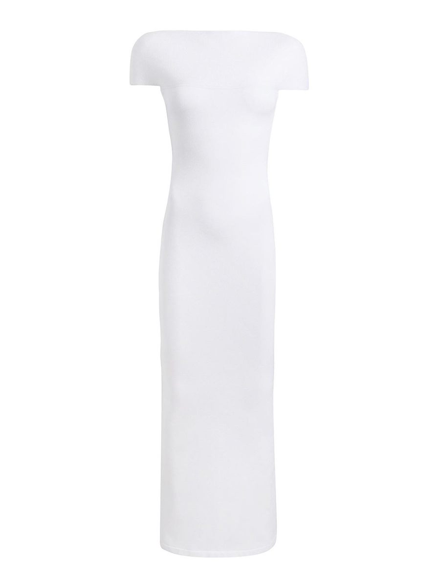 Khaite Maxi Robe - Blanc
