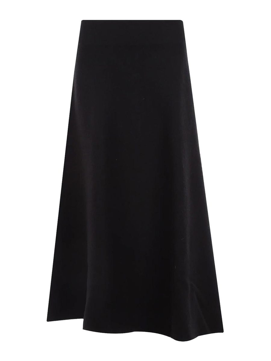 Jil Sander Jupe Midi - Noir