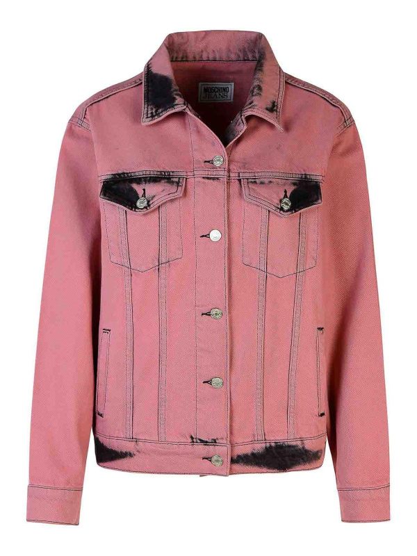 Moschino Jeans Veste En Jean - Couleur Chair