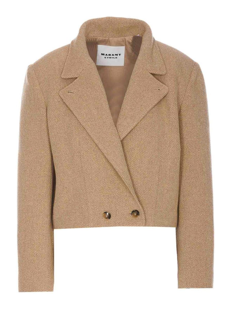 Isabel Marant Etoile Manteau Court - Beige