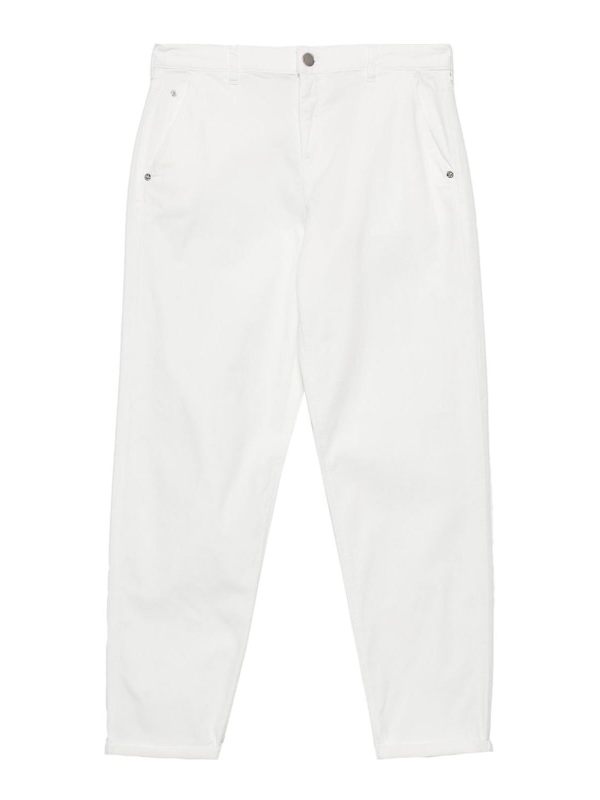 Emporio Armani Pantalons Décontractés - Blanc