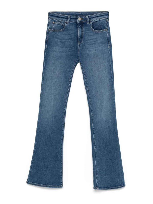 Emporio Armani Jean Bootcut - Bleu