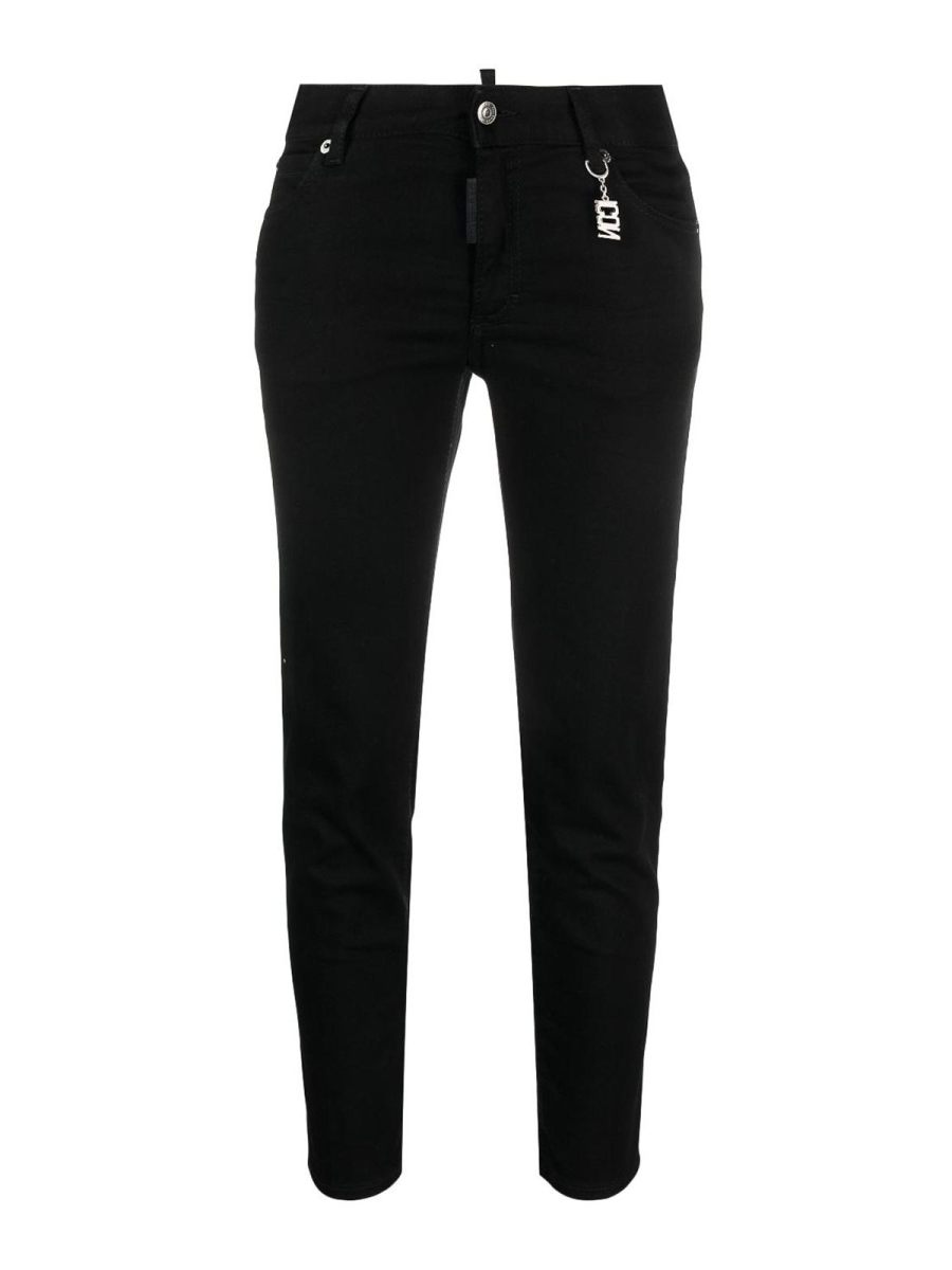 Dsquared2 Jean Évasé - Noir