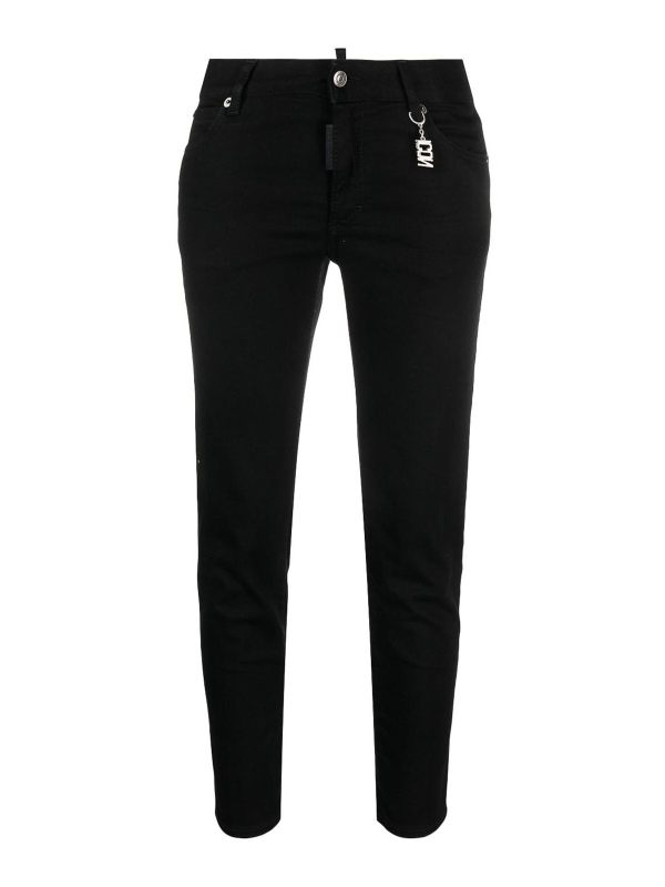 Dsquared2 Jean Évasé - Noir