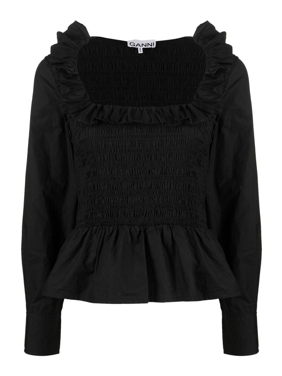 Ganni Top - Noir