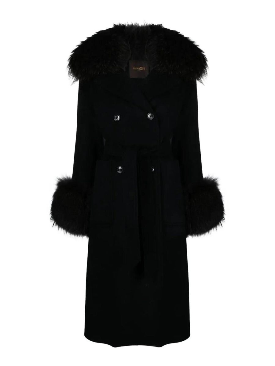 Moorer Manteau Court - Bleu