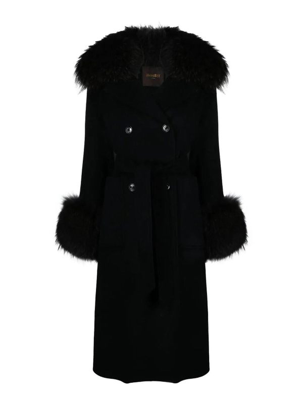 Moorer Manteau Court - Bleu