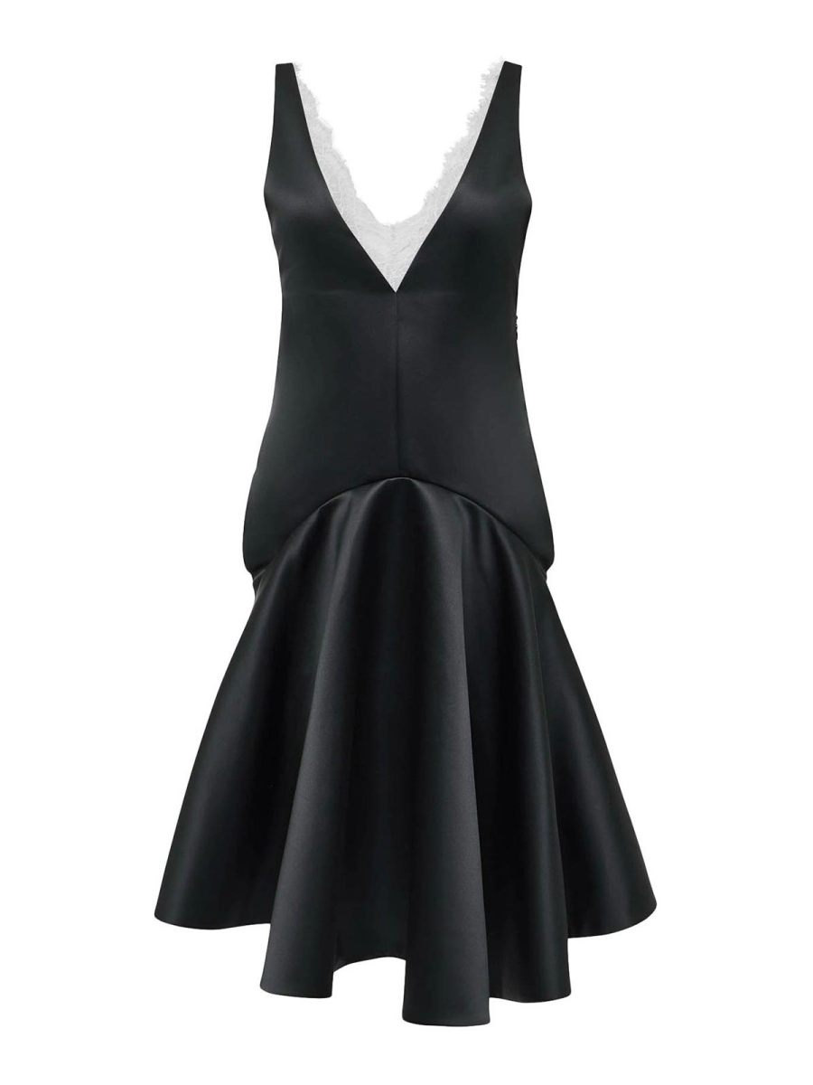 J. W. Anderson Robe Au Genou - Noir