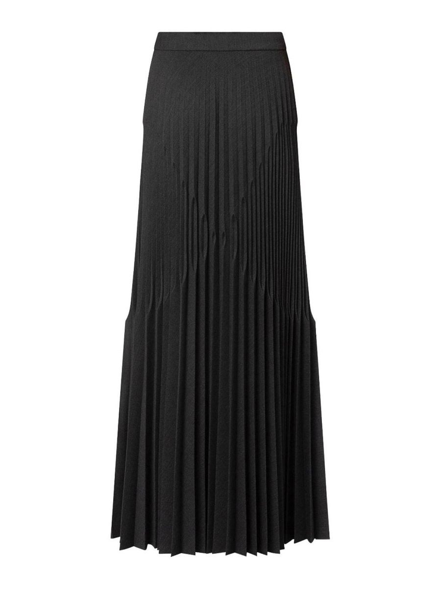 Alberta Ferretti Jupe Midi - Gris