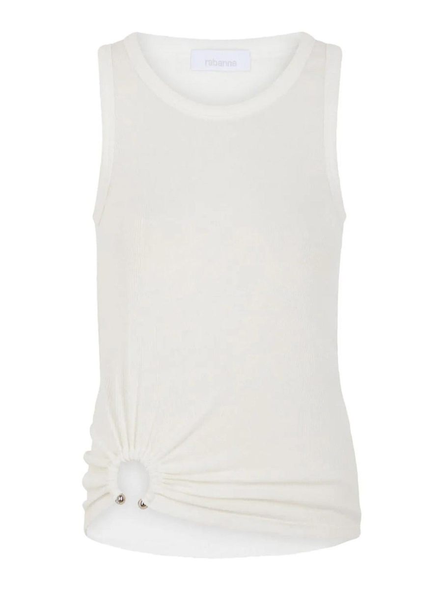 Rabanne Top - Blanc