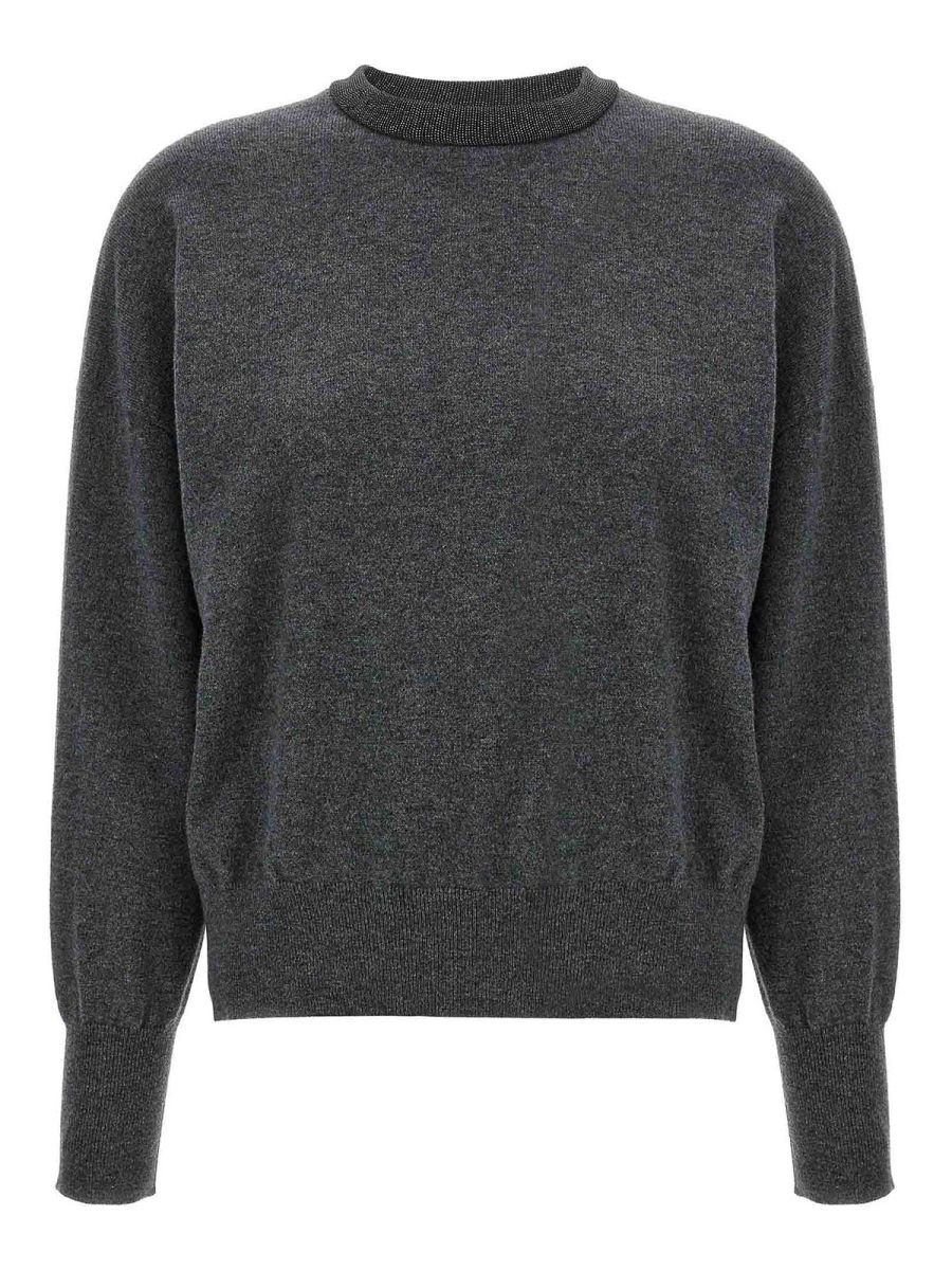 Brunello Cucinelli Pull Col Rond - Monile