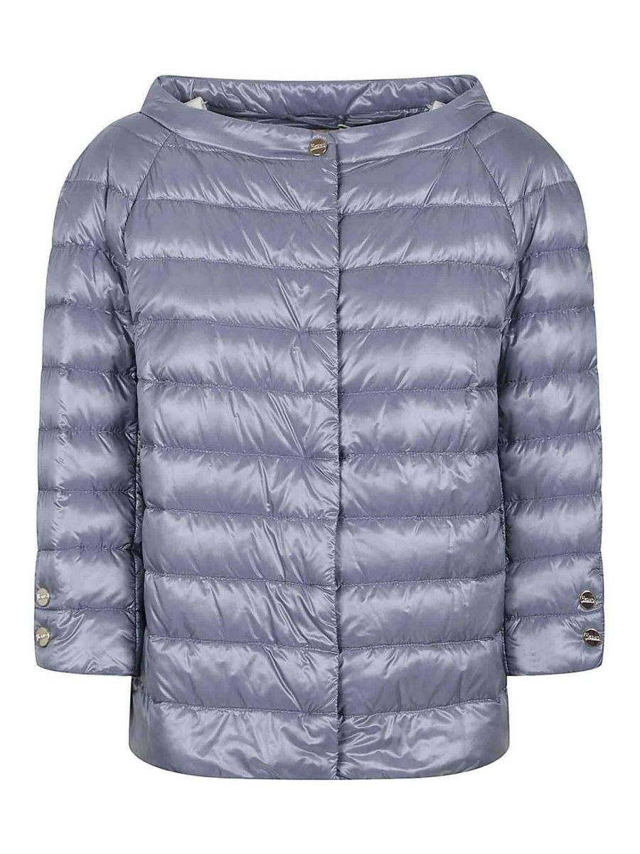 Herno Blouson Rembourré - Bleu Clair