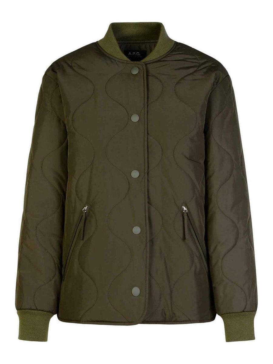 A. P.C. Veste Casual - Vert