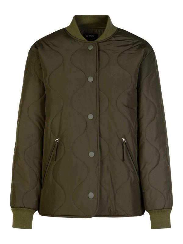 A. P.C. Veste Casual - Vert