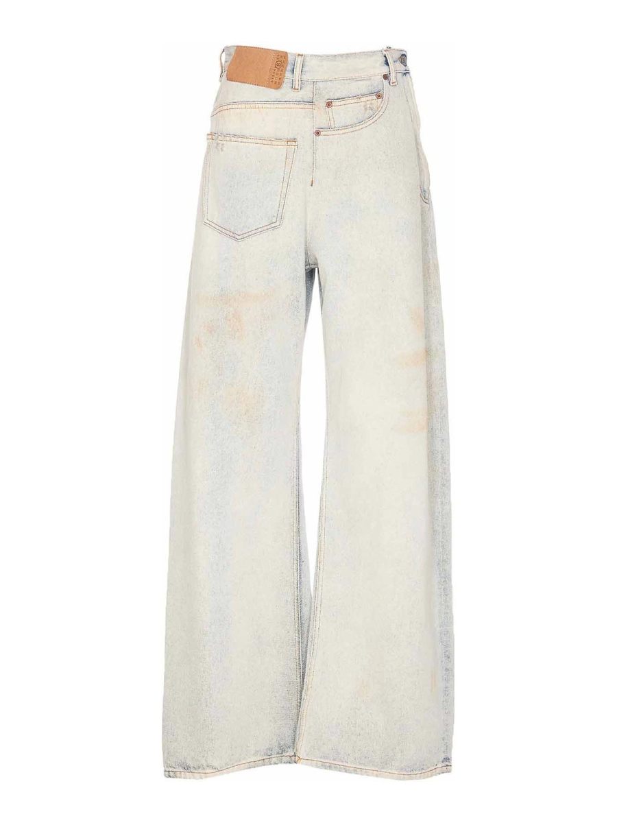 MM6 Maison Margiela Jean Bootcut - Foncé Délavé