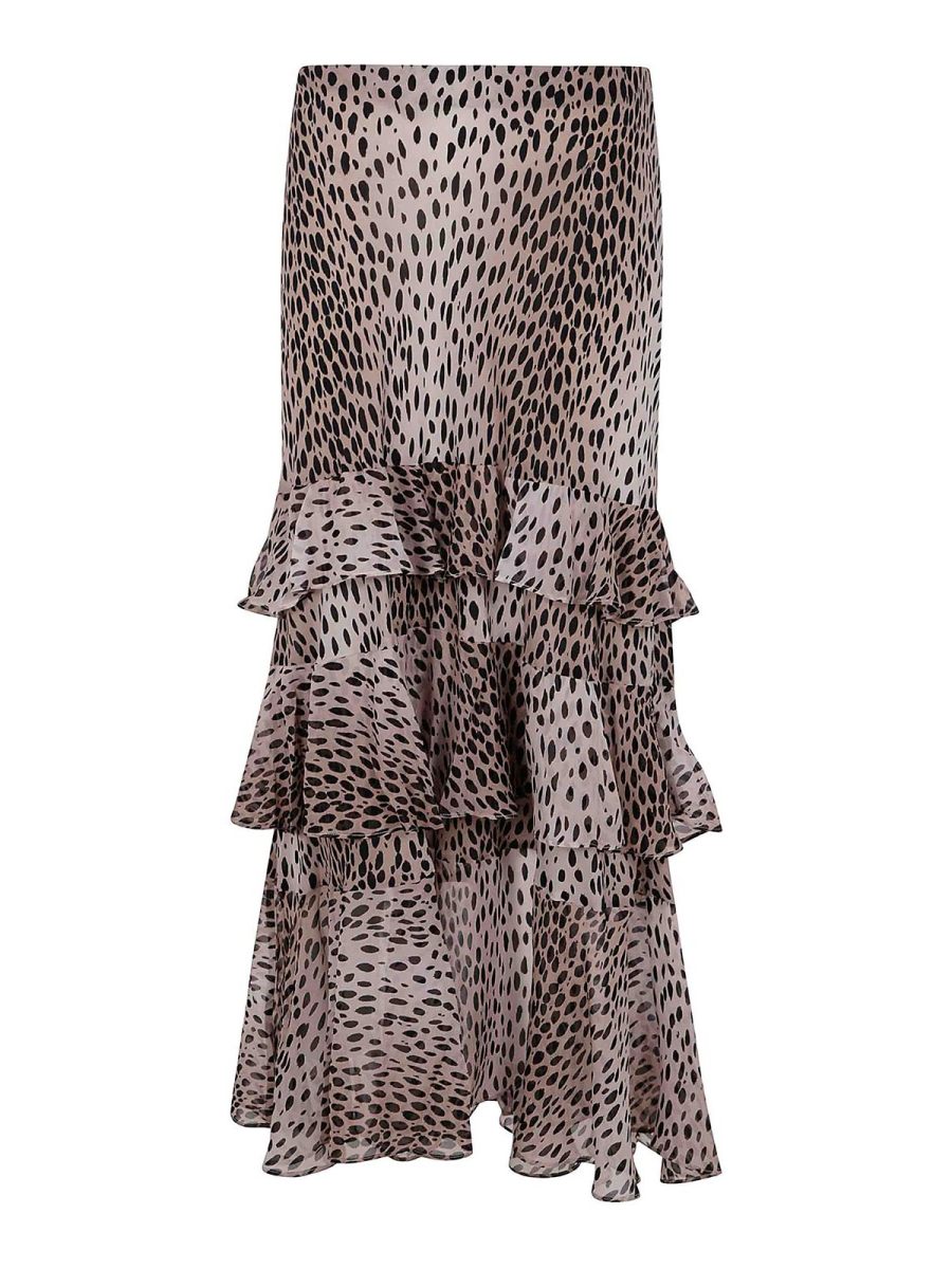 Rixo Jupe Midi - Noir