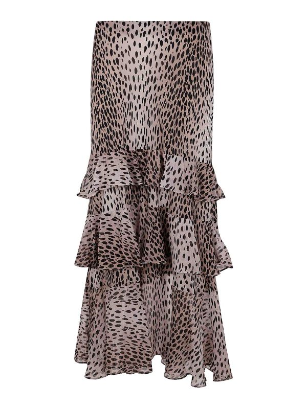 Rixo Jupe Midi - Noir