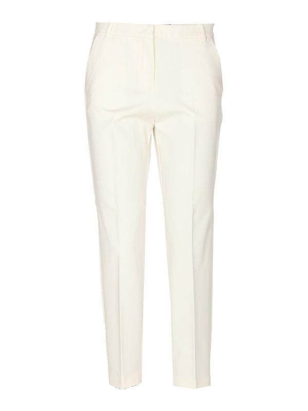 Pinko Pantalons Décontractés - Blanc