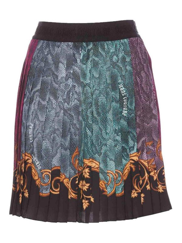 Versace Jeans Couture Jupe Midi - Multicolore