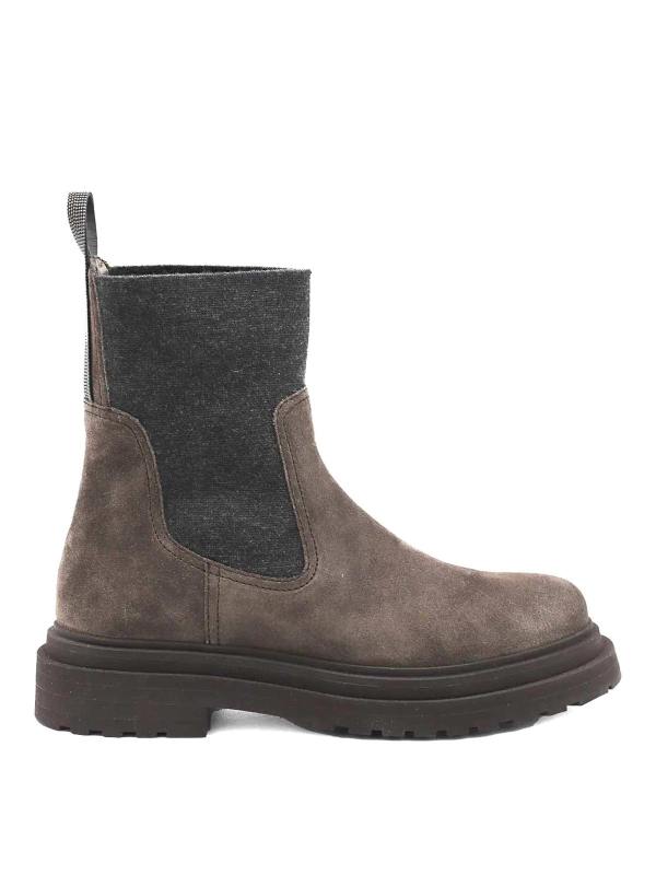 Brunello Cucinelli Bottes - Marron