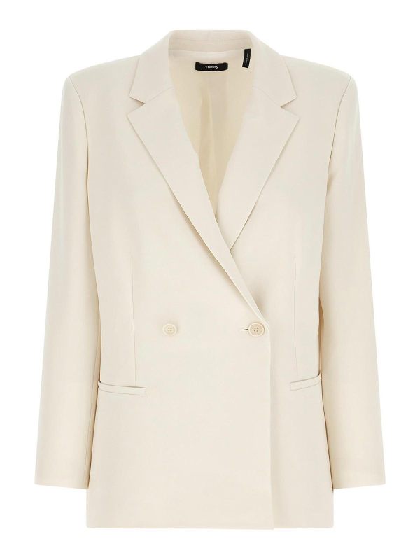Theory Blazer - Blanc