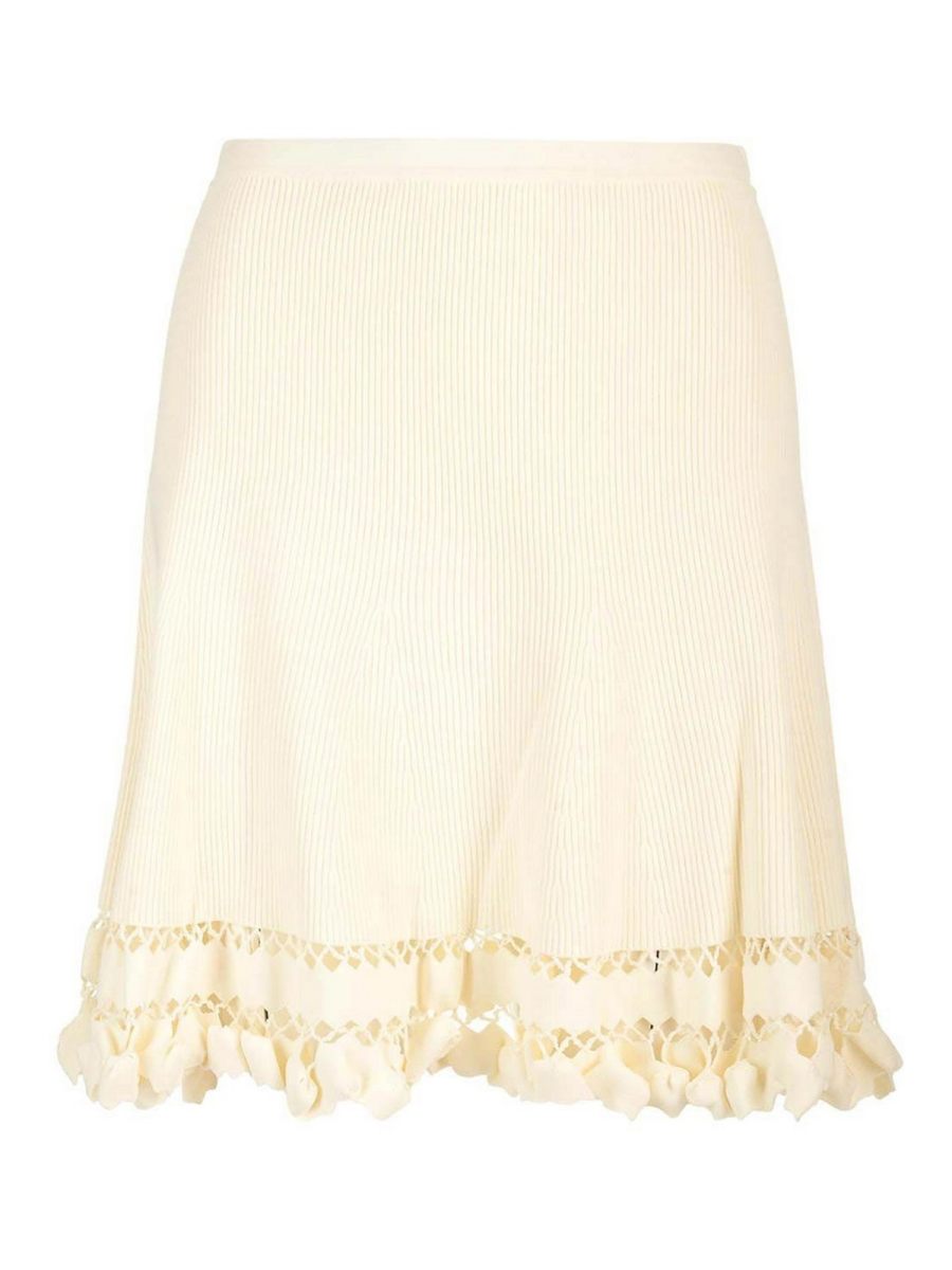 Ulla Johnson Jupe Midi - Blanc