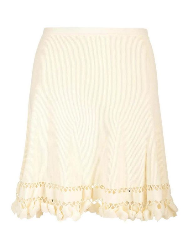 Ulla Johnson Jupe Midi - Blanc